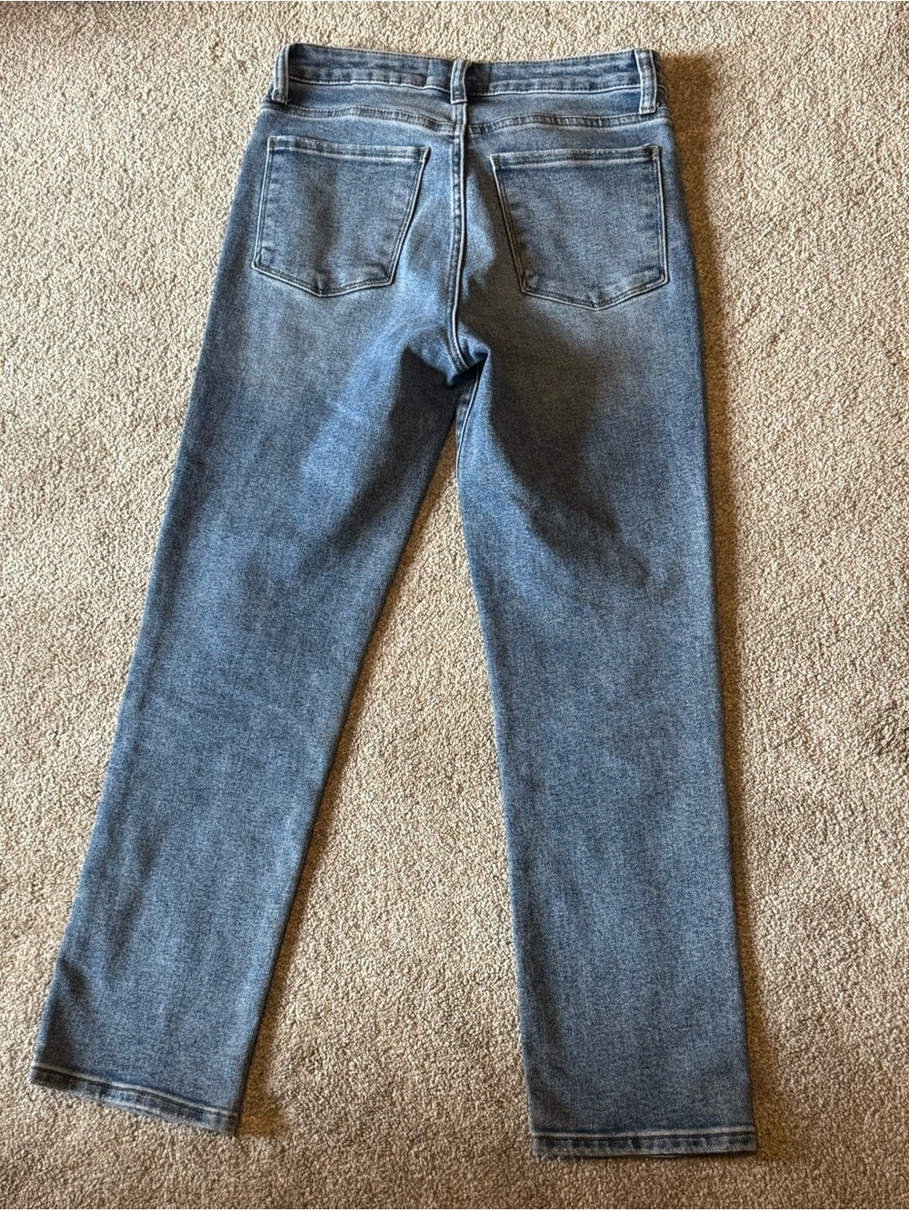Evereve The Ever Straight high rise button fly jeans size 26 - Picture 6 of 6